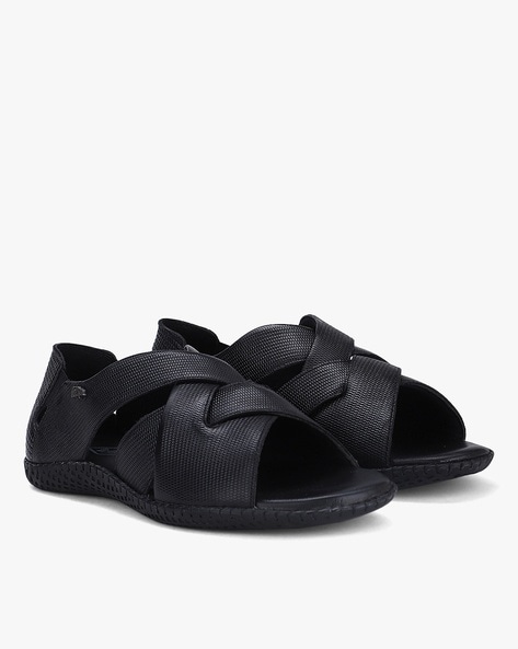 Men Criss-Cross Strappy Sandals