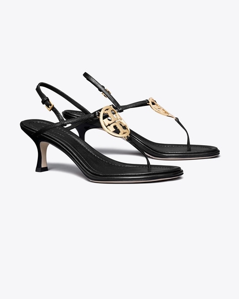 Capri Miller Metal Coin Low Heel Sandals