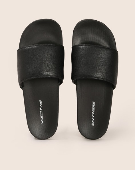 Skechers discount padded slides