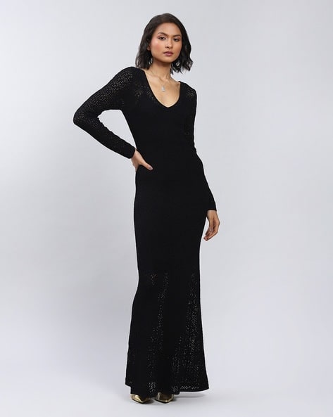 chinese dress ladies Amazon.in: Ajio Long Dress For Women