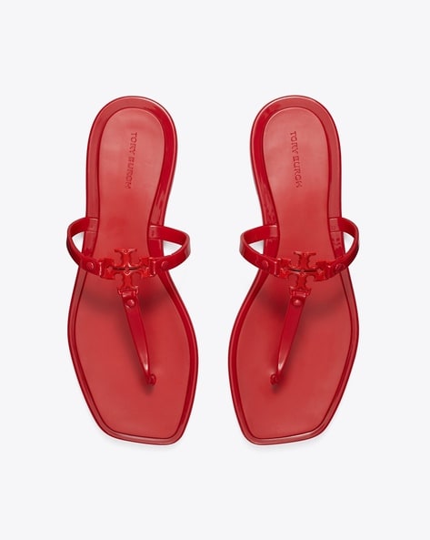 Tory burch store red jelly sandals