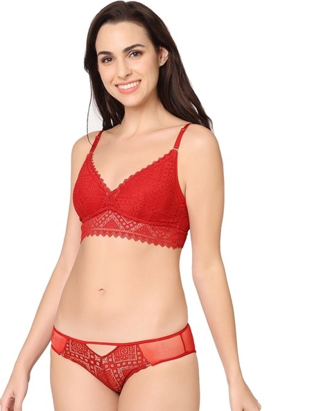 Lace Lightly-Padded Bra