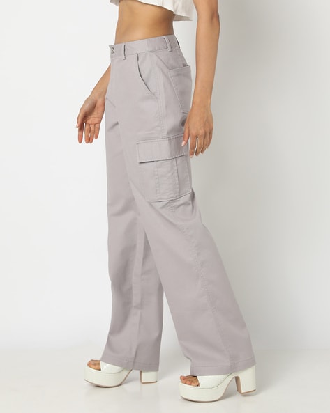 Tuphregyow Women's Straight Leg Cargo Pants Clearance Home