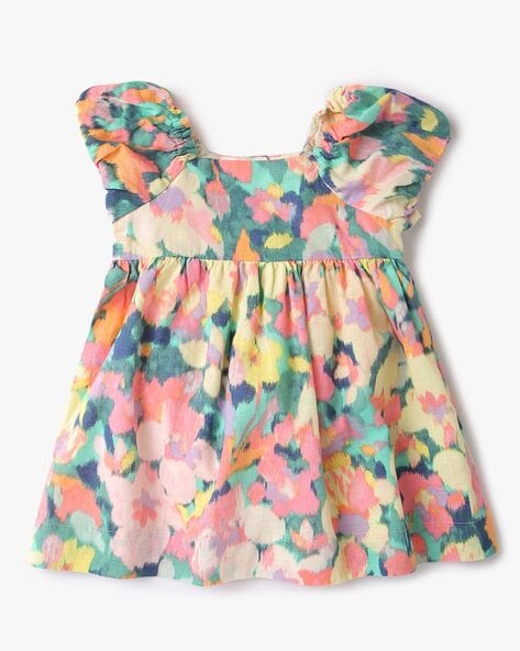 Floral frocks outlet for kids