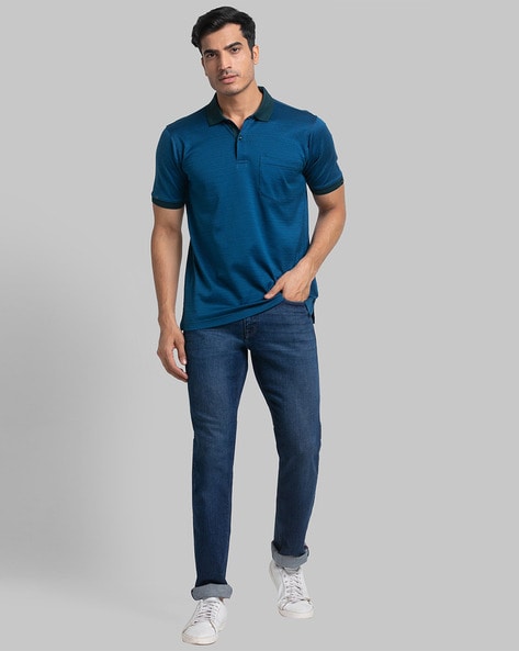 Hold sammen med Udøve sport blødende Buy Blue Jeans for Men by RAYMOND Online | Ajio.com