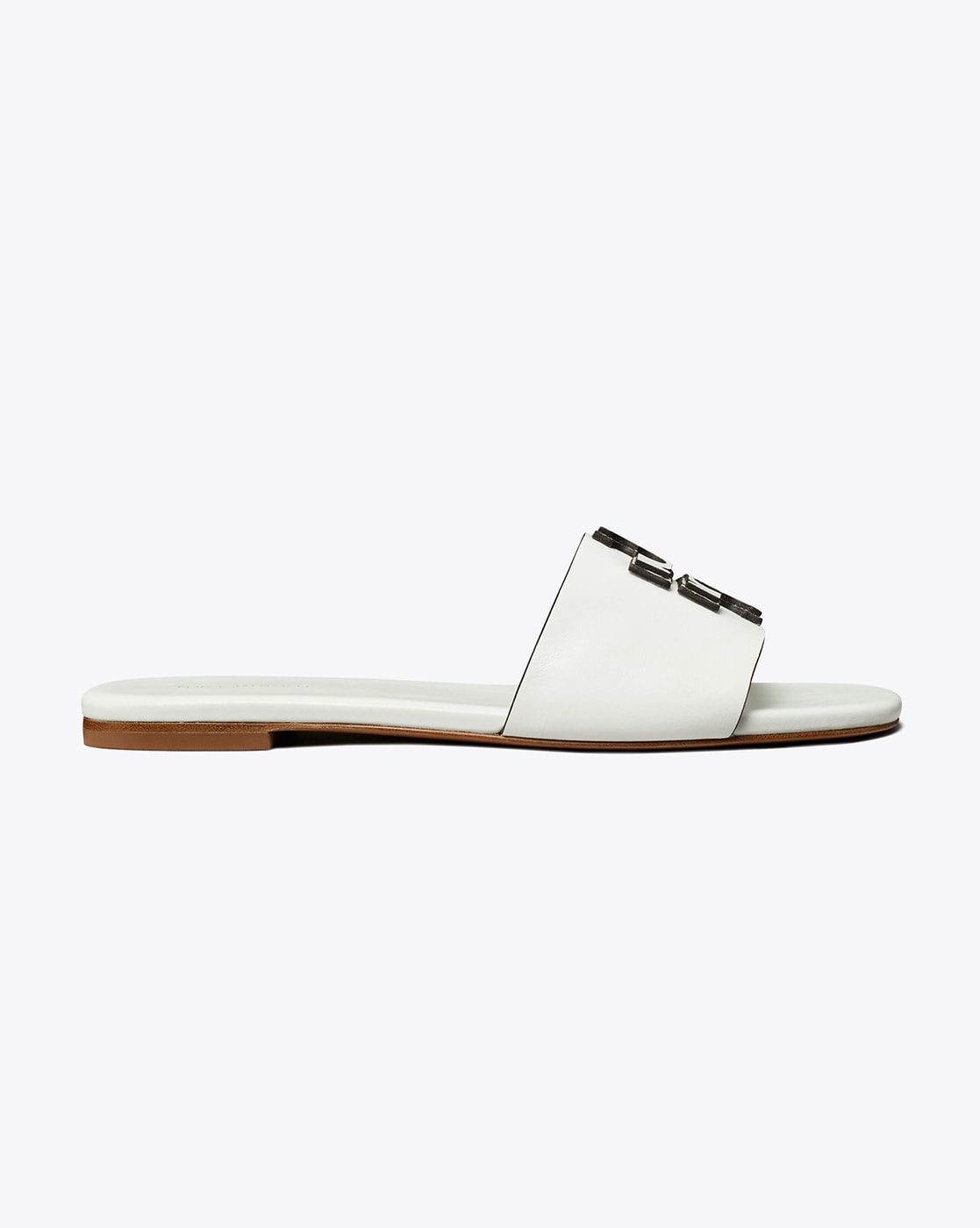 Buy Tory Burch Ines Flat Slides Gardenia Color Women AJIO LUXE