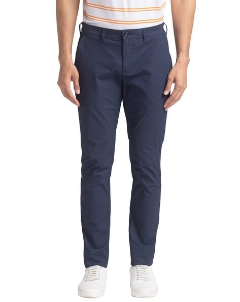 Buy Colorplus Solid Regular Fit Trouser Online at Best Prices in India -  JioMart.