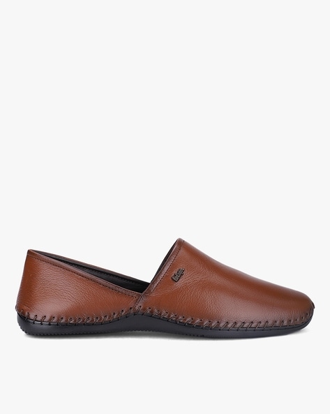 Round-Toe Slip-On Shoes