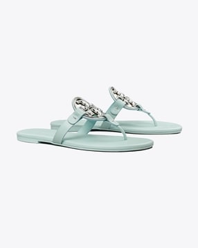 Metal miller flip clearance flop tory burch