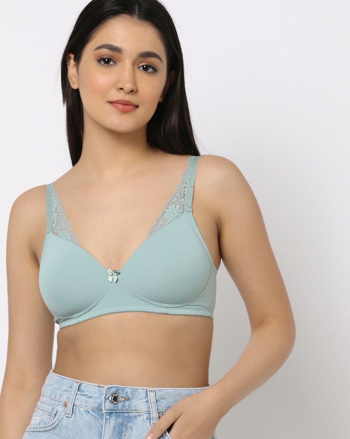 Buy Padded Non Wired Cotton T-Shirt Bra TS11 Online at Best Prices