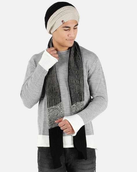 Mens cashmere cheap scarf and hat