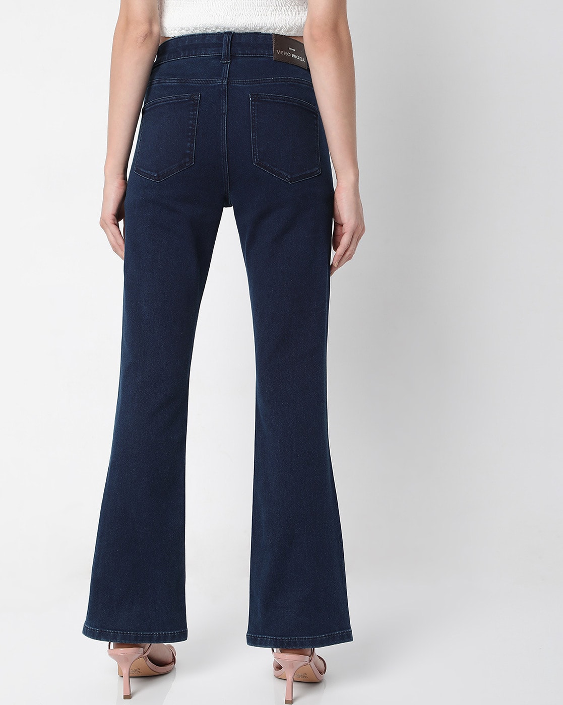 temperament Junior TRUE Buy Dark Blue Jeans & Jeggings for Women by Vero Moda Online | Ajio.com
