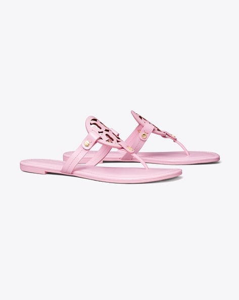 Replying to @kenyonniatheboss PINK TORY BURCH MILLER SANDALS FOR