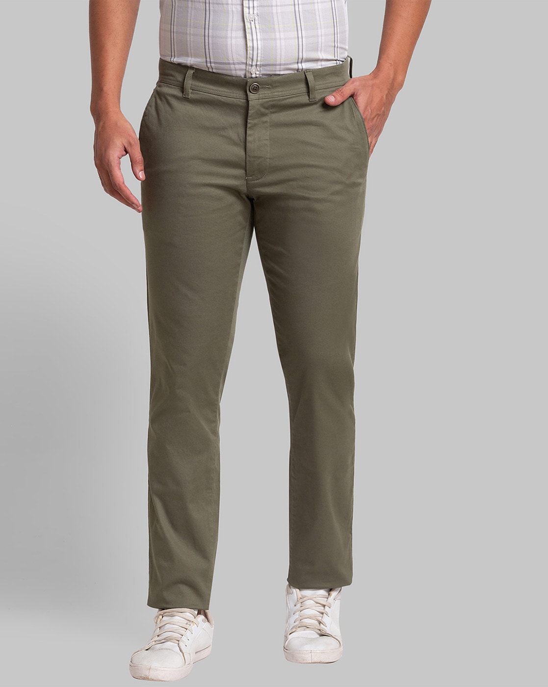 PARX Slim Fit Men Dark Green Trousers - Buy PARX Slim Fit Men Dark Green  Trousers Online at Best Prices in India | Flipkart.com