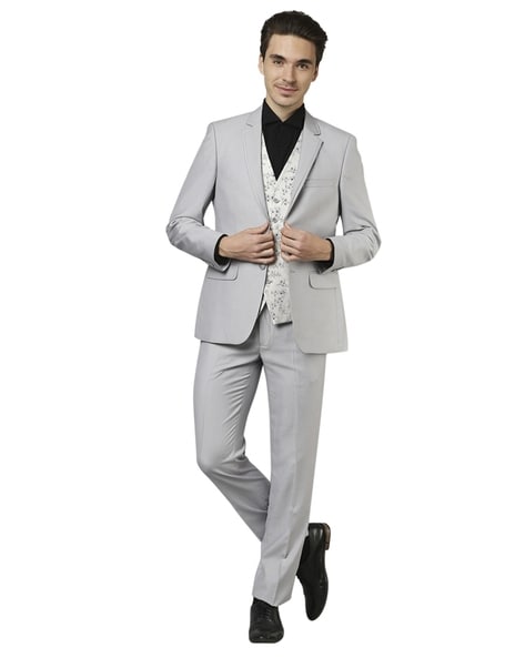 Raymond - The Complete Man - Discover the timeless comfort of a classic  three-piece suit from the Raymond Ready-To-Wear Summer'18 Collection. A  fine poly wool linen suit with stylized notch lapel, for