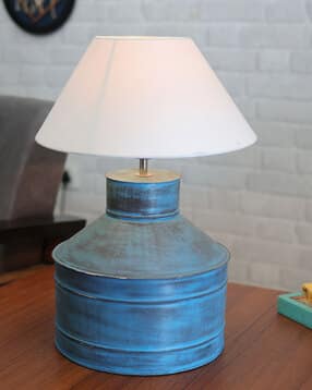 homesake Metal Table Lamp with White shade-picture-36