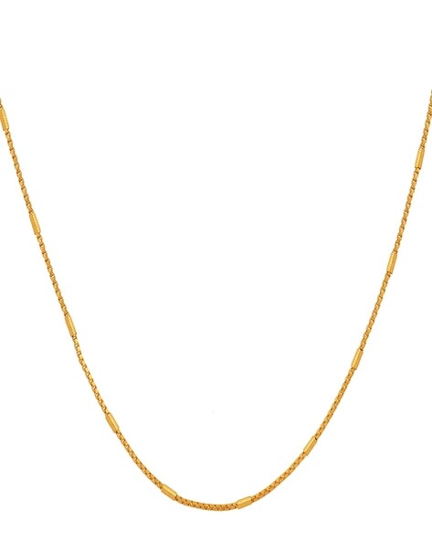 Gold plated shop box chain