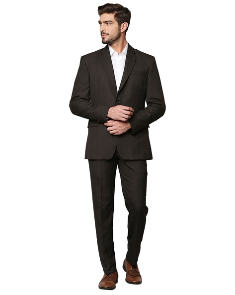 Raymond Checked Single-Breasted 2-Piece Suit Set