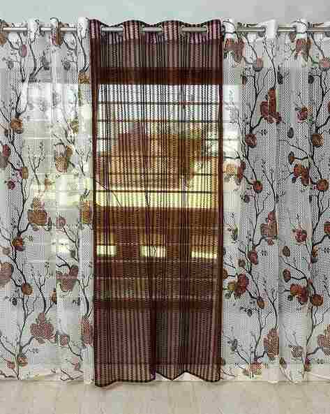 Buy Brown Curtains & Accessories for Home & Kitchen by Homefab India Online