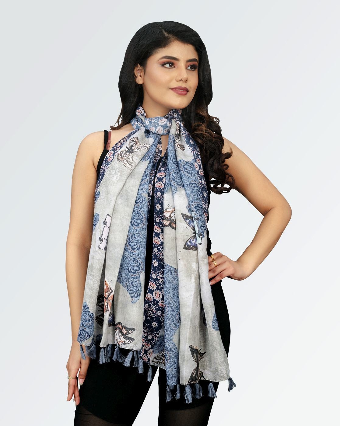 Buy Multicoloured Stoles & Scarves for Women by MATCHITT Online