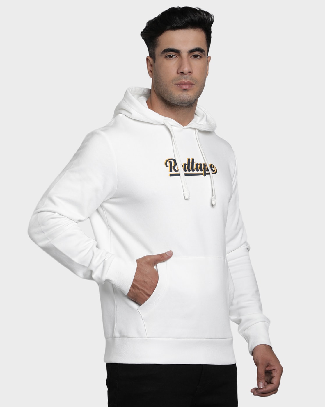 Buy White Sweatshirt Hoodies for Men by RED TAPE Online Ajio