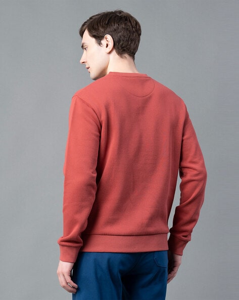 Red sweatshirt for on sale men