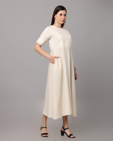 Aggregate 115+ plain white dress