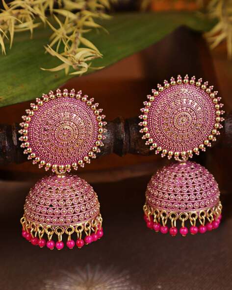 GIVENCHY PINK EARRINGS DROP TANGLE 2.75 INCHES LONG | eBay