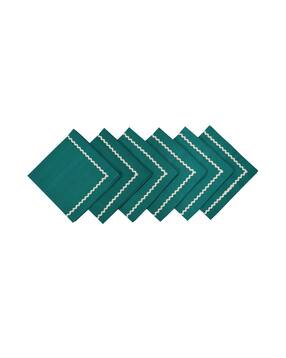 Pack of 6 Embroidered Table Napkins-image-40
