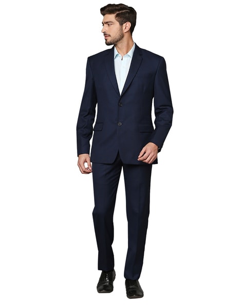 Raymond Checked Single-Breasted 2-Piece Suit Set