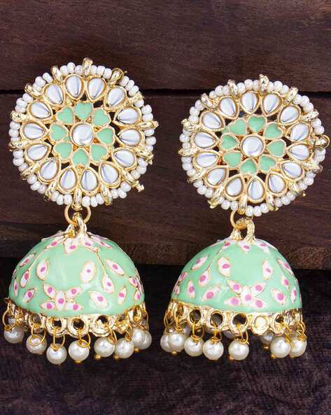 Buy Olive Earrings for Women by SUKKHI Online