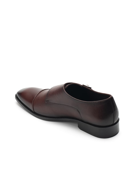 Buy Heel & Buckle London Men's Brown Woven Derby Shoes 6 UK (40 EU) at  Amazon.in