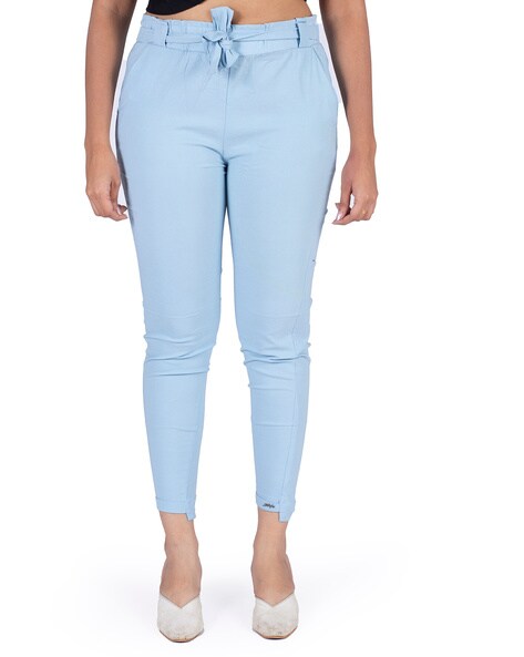Akani Regular Fit Women Blue Trousers - Buy Akani Regular Fit Women Blue  Trousers Online at Best Prices in India | Flipkart.com