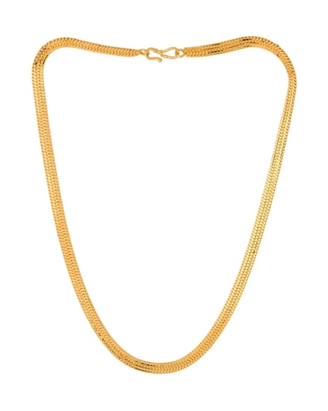 Medium Yellow Gold Foundation Chain Necklace | Cadar – CADAR