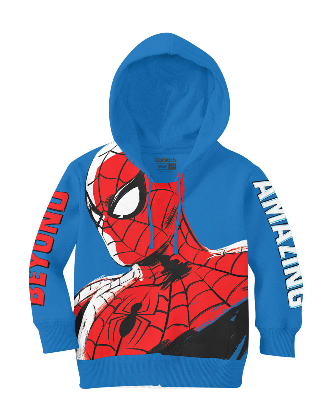 Boys best sale spiderman sweatshirt