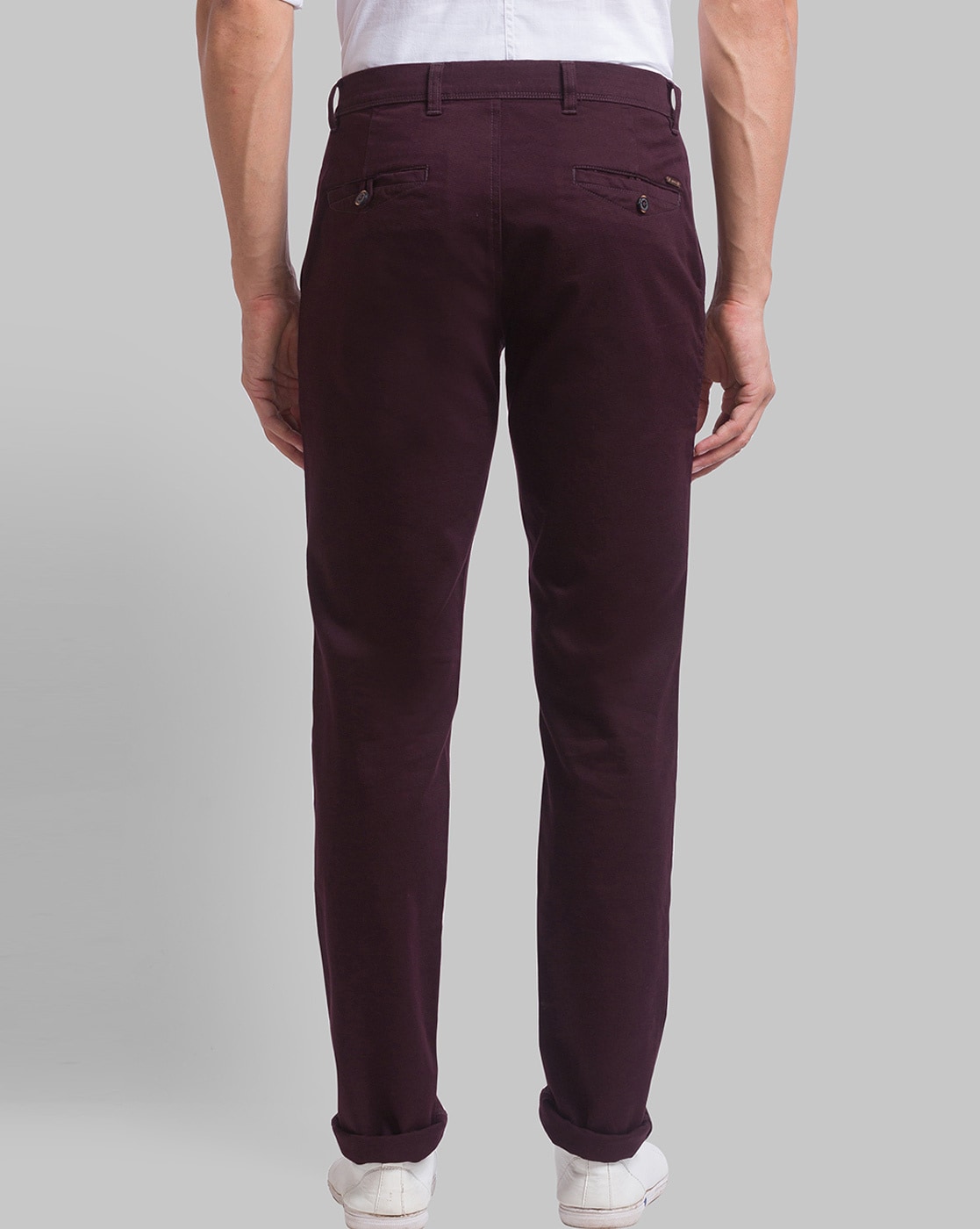 ColorPlus Casual Trousers : Buy ColorPlus Dark Blue Trouser Online | Nykaa  Fashion