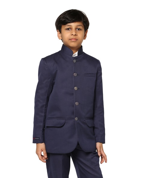 Stand up 2024 collar blazer