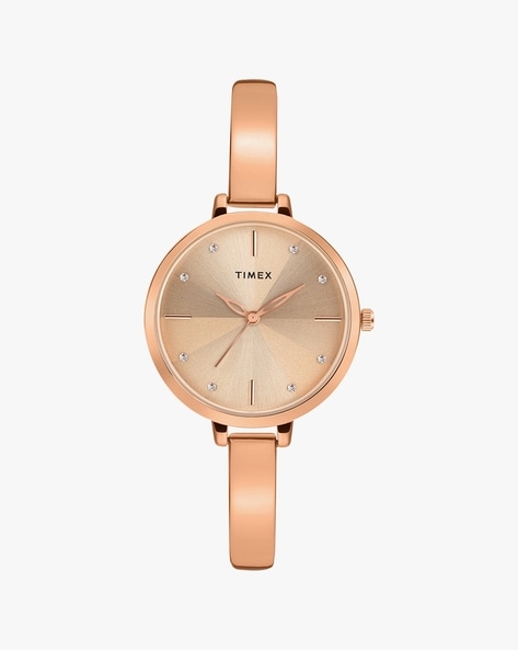 Buy Rose Gold Toned Watches for Women by Timex Online Ajio