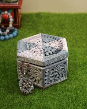 aapno rajasthan Hexagonal Multipurpose Storage Box-picture-10