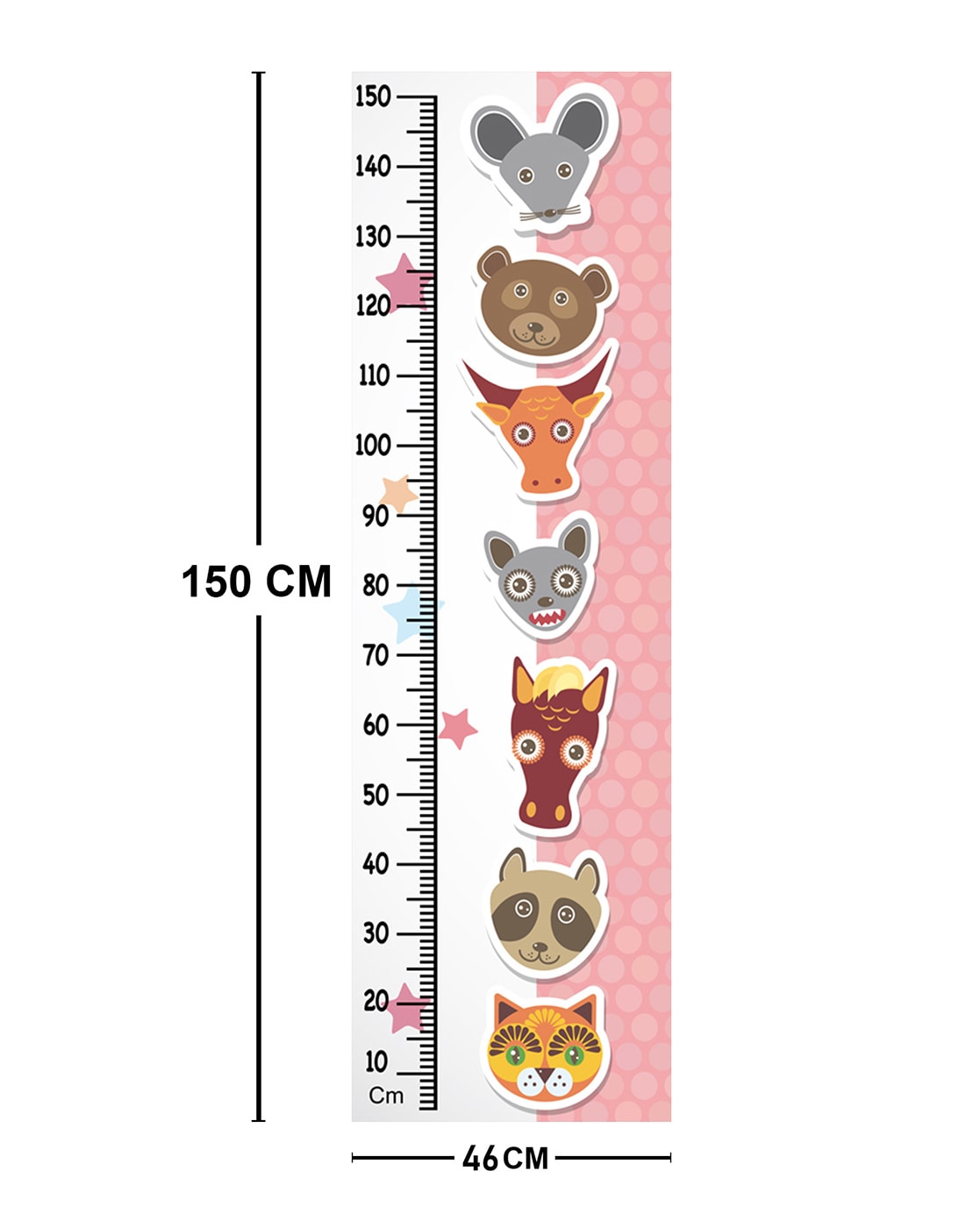 WENS Wall Height Chart Multicolour Online in India, Buy at Best