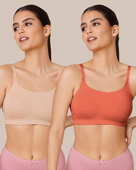 Buy Orange Bras for Women by Nykd Online