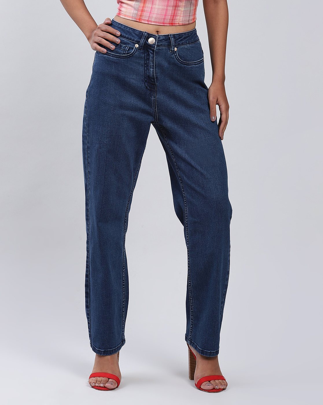 Buy Dark Blue Jeans & Jeggings for Women by LABEL RITU KUMAR Online