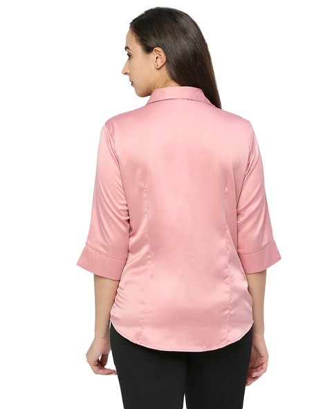 womens rose gold shirt