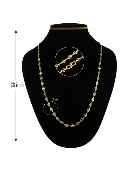 Buy Gold-Toned Necklaces & Pendants for Women by Fashion Frill Online