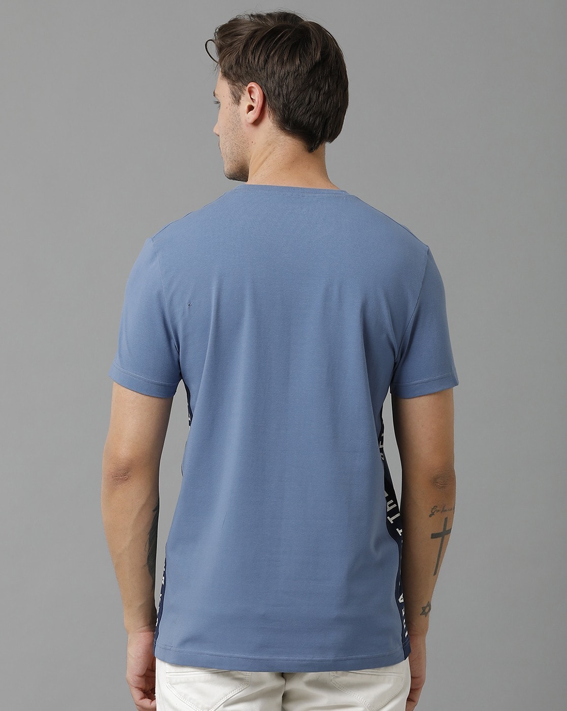 Buy Blue Tshirts for Men by CP BRO Online