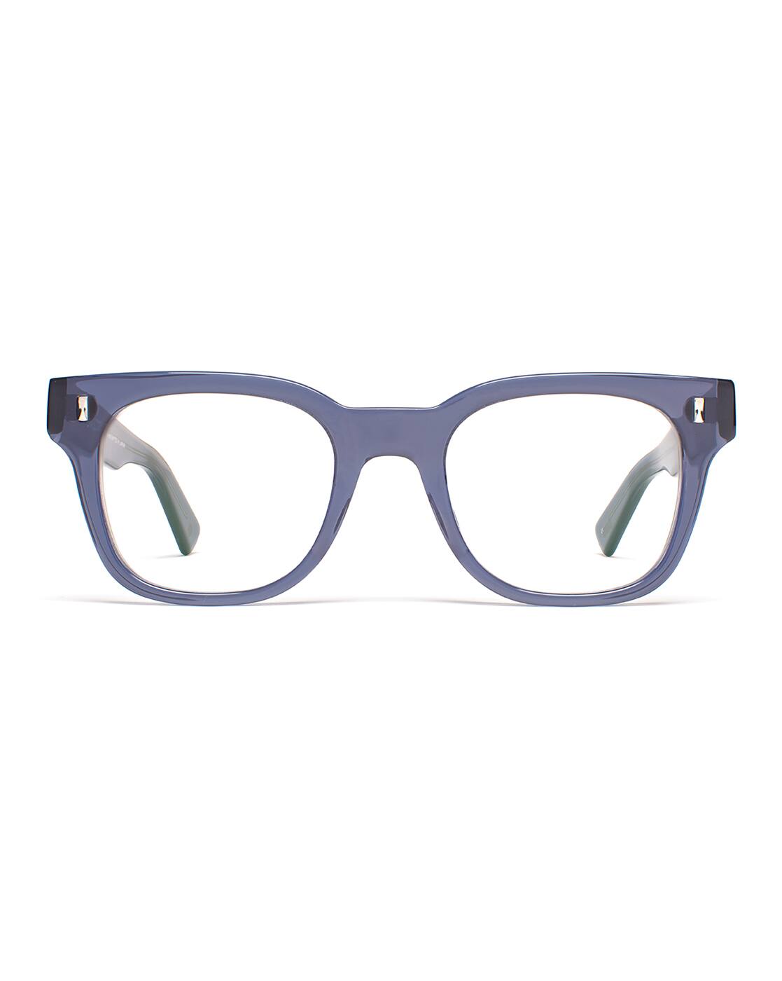 Buy Salt Full-Rim Square Frames | Blue Color Men | AJIO LUXE