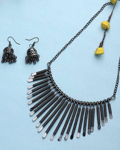 Buy Silver FashionJewellerySets for Women by CARDINAL Online