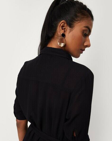 MAX MARA Women Tunic Tops 2511361313600 012 Black