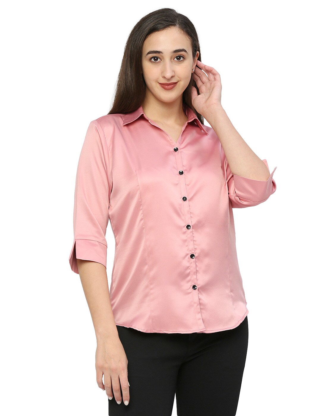 Rose gold cheap dress shirt