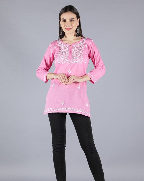 TRENDY TRACK Women Embroidered A-line Kurta - Buy TRENDY TRACK Women  Embroidered A-line Kurta Online at Best Prices in India | Flipkart.com